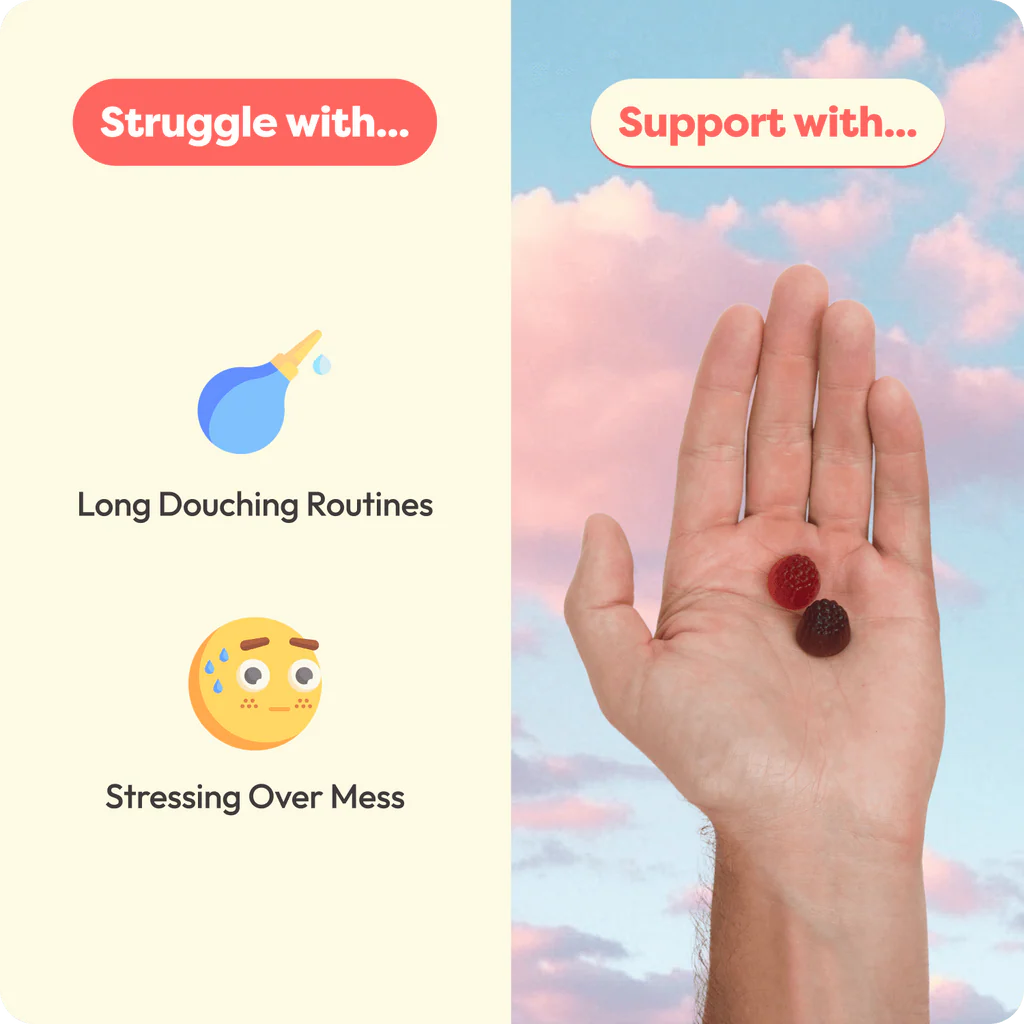 Peachy Clean™ Sugar-Free Pre+Probiotic Fiber Gummies